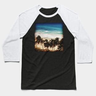 Caribbean Paradise Baseball T-Shirt